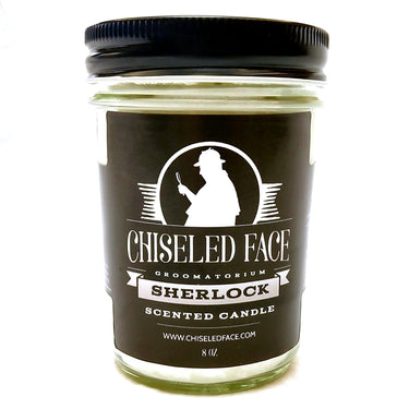 Sherlock Scented Candle - Chiseled Face